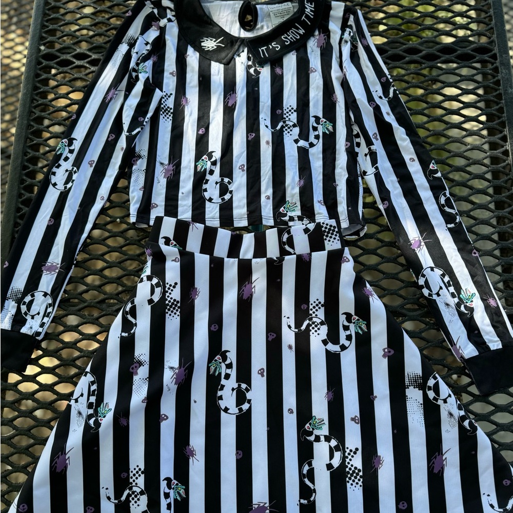 Beetlejuice Outfit Set
